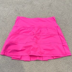 Vibrant Pink Tennis Skort